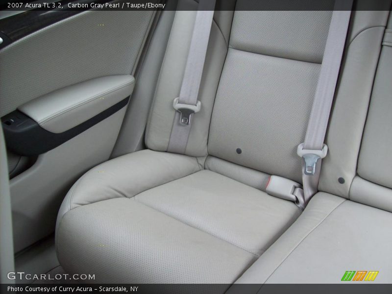 Carbon Gray Pearl / Taupe/Ebony 2007 Acura TL 3.2