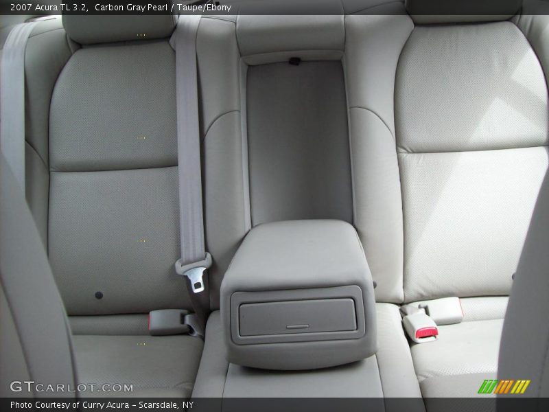 Carbon Gray Pearl / Taupe/Ebony 2007 Acura TL 3.2