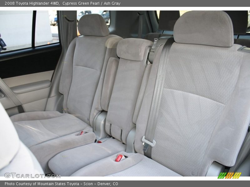 Cypress Green Pearl / Ash Gray 2008 Toyota Highlander 4WD