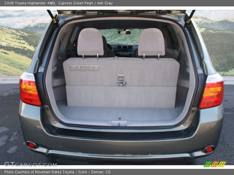 Cypress Green Pearl / Ash Gray 2008 Toyota Highlander 4WD