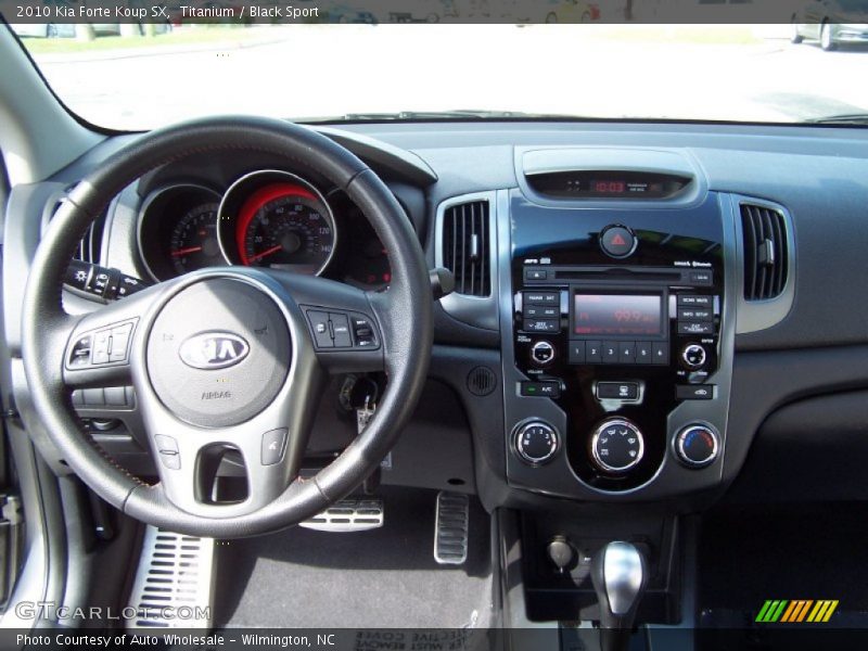 Titanium / Black Sport 2010 Kia Forte Koup SX