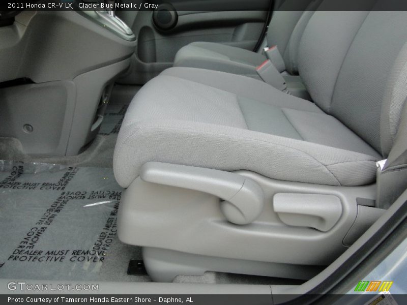 Glacier Blue Metallic / Gray 2011 Honda CR-V LX