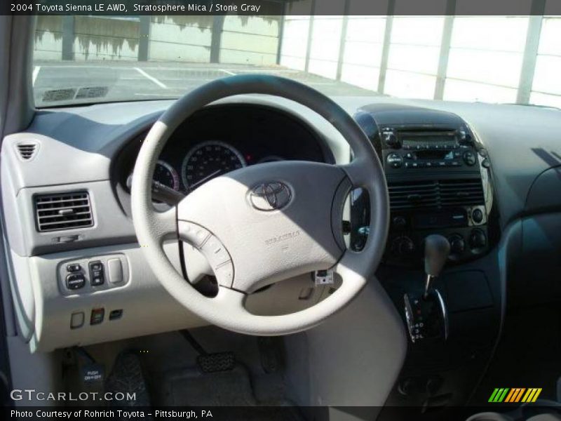 Stratosphere Mica / Stone Gray 2004 Toyota Sienna LE AWD