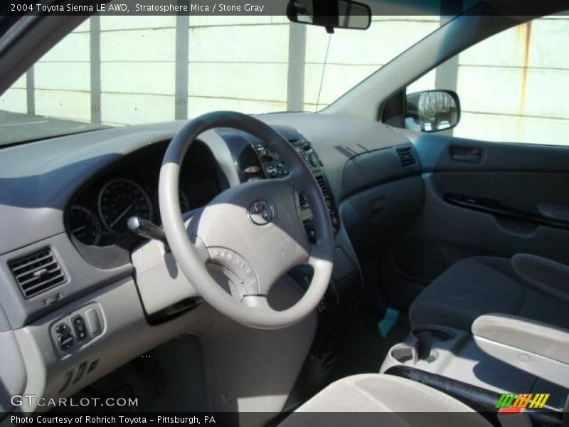 Stratosphere Mica / Stone Gray 2004 Toyota Sienna LE AWD