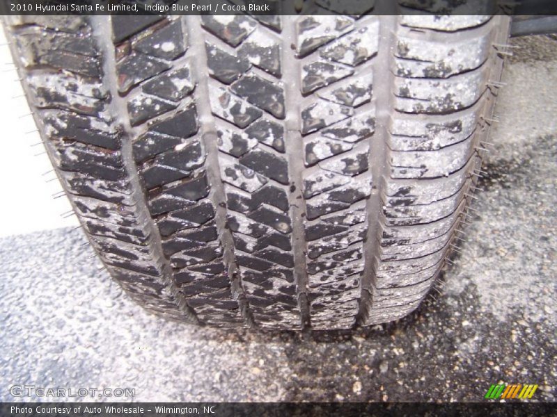 Indigo Blue Pearl / Cocoa Black 2010 Hyundai Santa Fe Limited