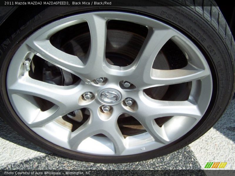 Black Mica / Black/Red 2011 Mazda MAZDA3 MAZDASPEED3