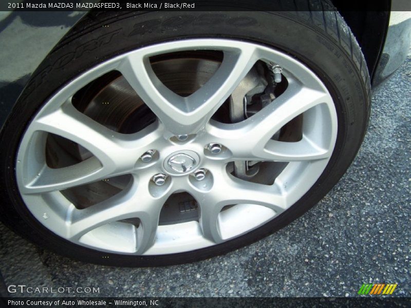Black Mica / Black/Red 2011 Mazda MAZDA3 MAZDASPEED3