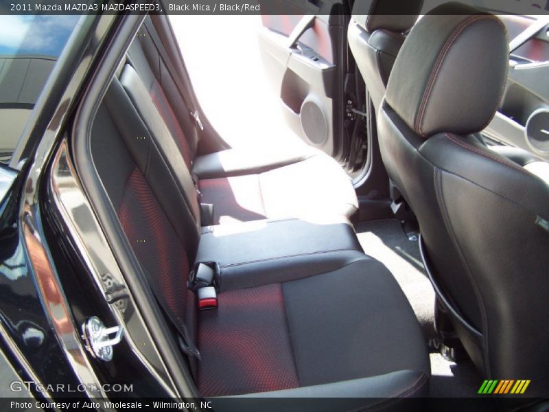 Black Mica / Black/Red 2011 Mazda MAZDA3 MAZDASPEED3