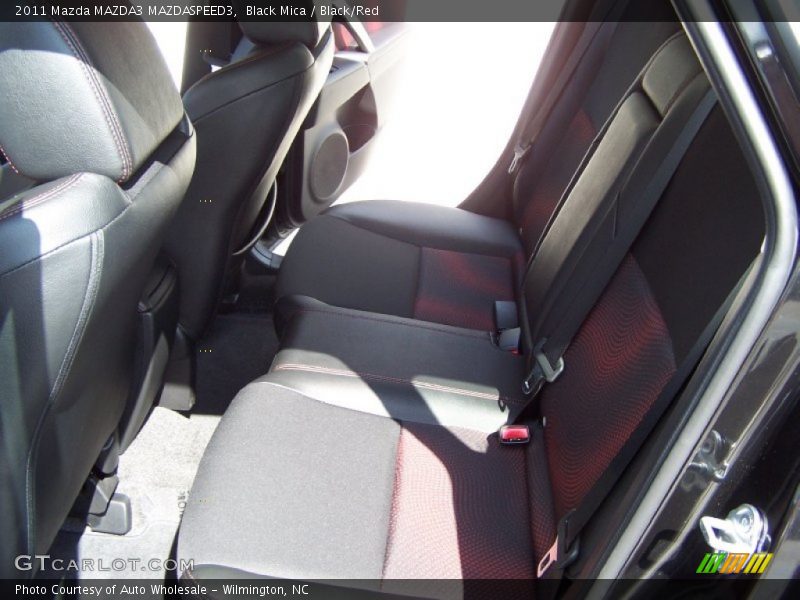 Black Mica / Black/Red 2011 Mazda MAZDA3 MAZDASPEED3