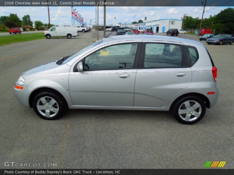 Cosmic Silver Metallic / Charcoal 2008 Chevrolet Aveo Aveo5 LS