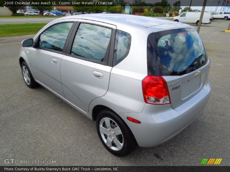Cosmic Silver Metallic / Charcoal 2008 Chevrolet Aveo Aveo5 LS