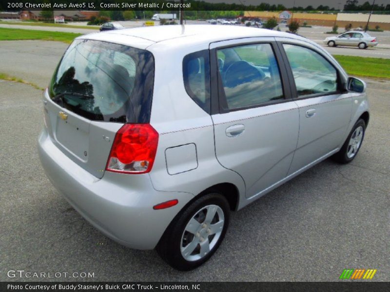 Cosmic Silver Metallic / Charcoal 2008 Chevrolet Aveo Aveo5 LS