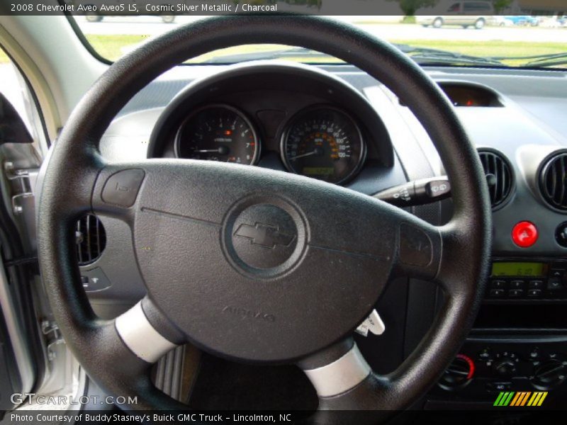 Cosmic Silver Metallic / Charcoal 2008 Chevrolet Aveo Aveo5 LS