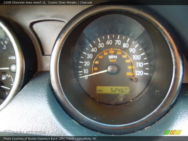 Cosmic Silver Metallic / Charcoal 2008 Chevrolet Aveo Aveo5 LS