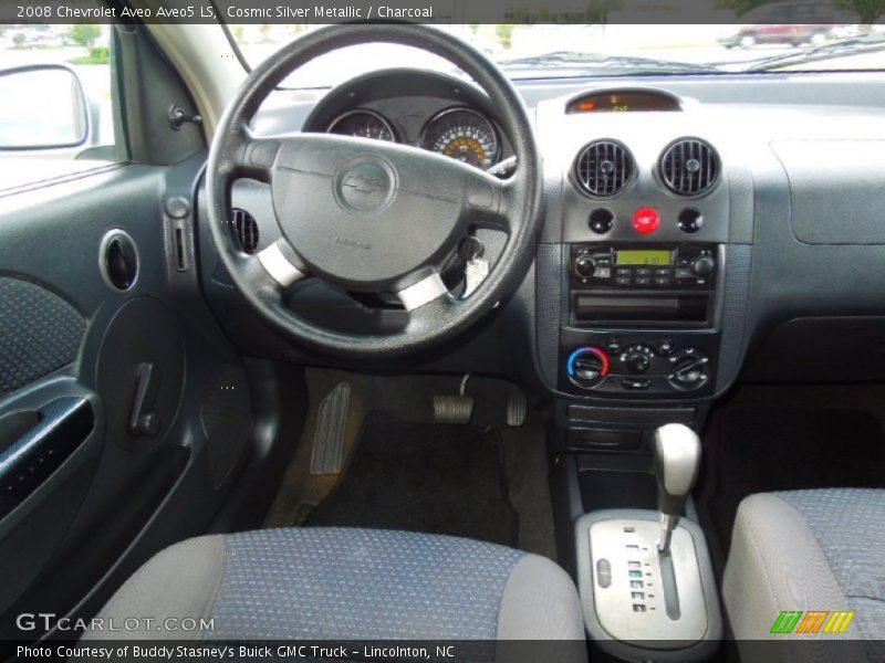 Cosmic Silver Metallic / Charcoal 2008 Chevrolet Aveo Aveo5 LS