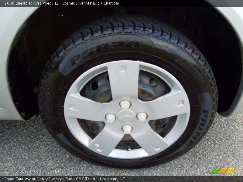 Cosmic Silver Metallic / Charcoal 2008 Chevrolet Aveo Aveo5 LS
