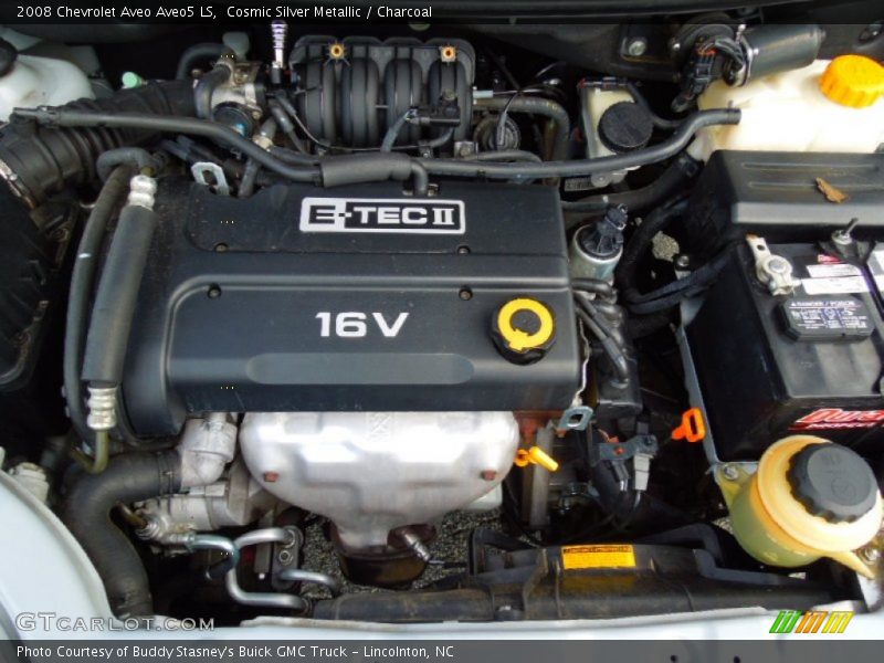 Cosmic Silver Metallic / Charcoal 2008 Chevrolet Aveo Aveo5 LS