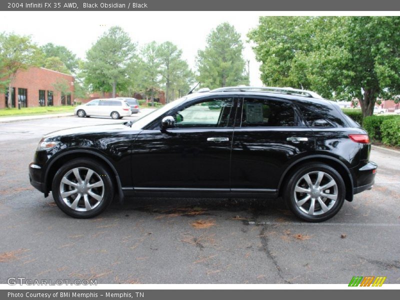 Black Obsidian / Black 2004 Infiniti FX 35 AWD