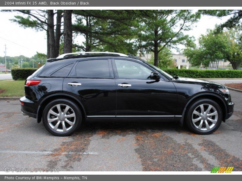 Black Obsidian / Black 2004 Infiniti FX 35 AWD