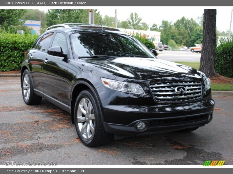 Black Obsidian / Black 2004 Infiniti FX 35 AWD