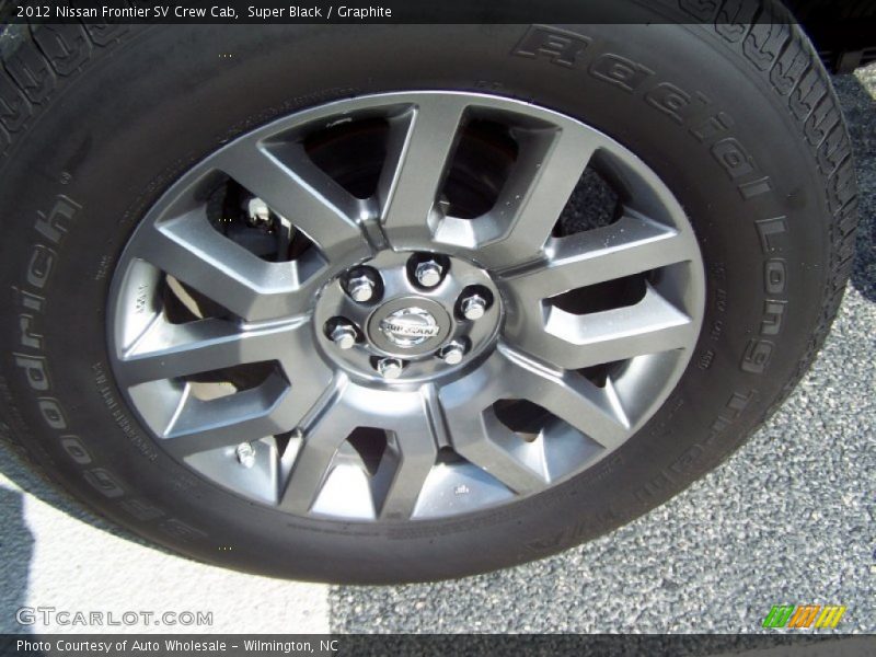 Super Black / Graphite 2012 Nissan Frontier SV Crew Cab