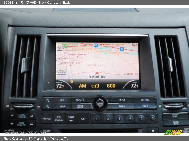 Black Obsidian / Black 2004 Infiniti FX 35 AWD