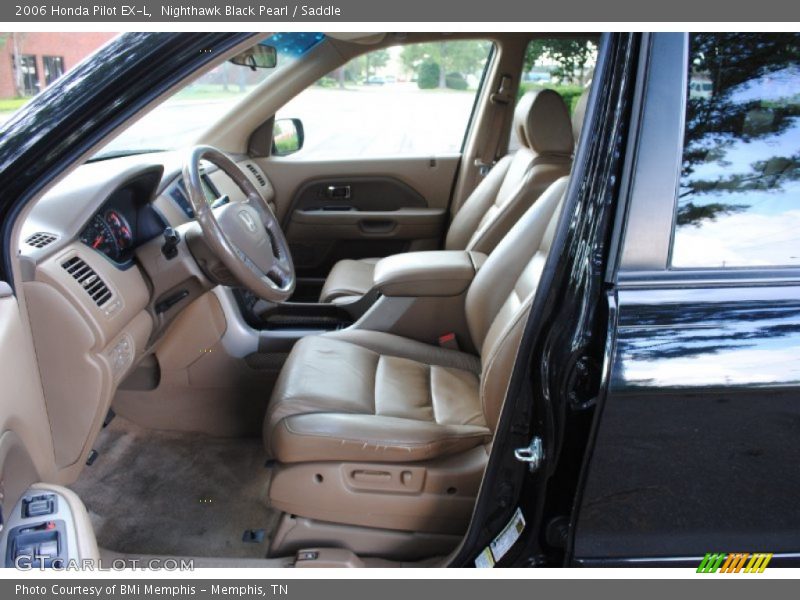 Nighthawk Black Pearl / Saddle 2006 Honda Pilot EX-L