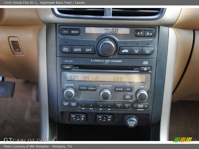 Nighthawk Black Pearl / Saddle 2006 Honda Pilot EX-L