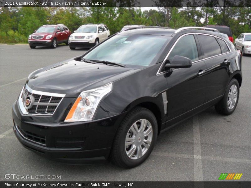 Black Raven / Titanium/Ebony 2011 Cadillac SRX FWD