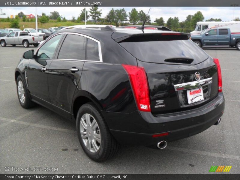 Black Raven / Titanium/Ebony 2011 Cadillac SRX FWD
