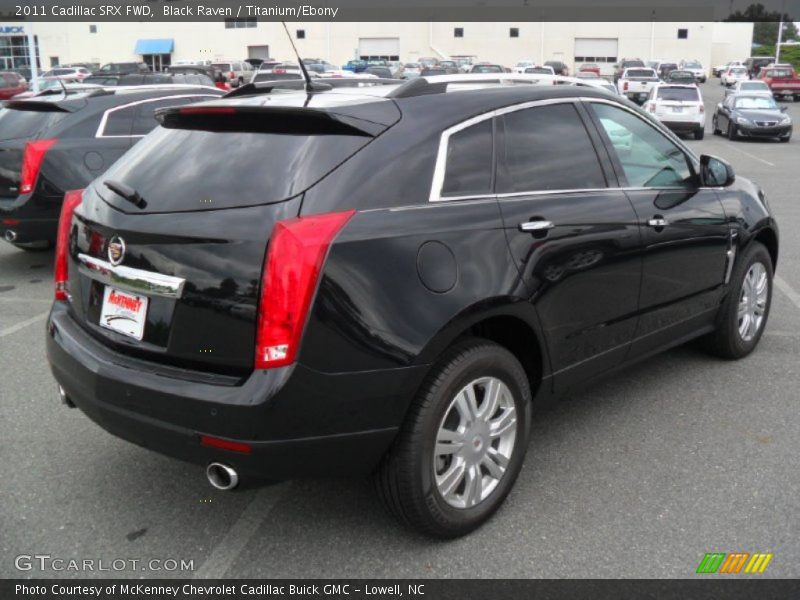 Black Raven / Titanium/Ebony 2011 Cadillac SRX FWD