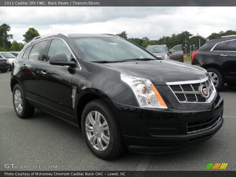 Black Raven / Titanium/Ebony 2011 Cadillac SRX FWD