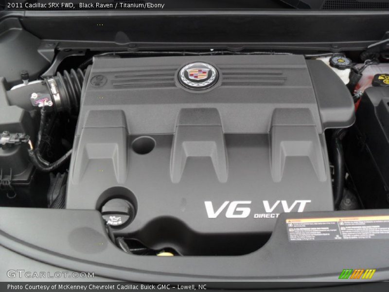 Black Raven / Titanium/Ebony 2011 Cadillac SRX FWD
