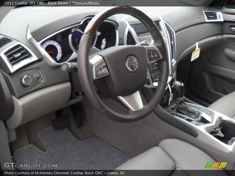 Black Raven / Titanium/Ebony 2011 Cadillac SRX FWD