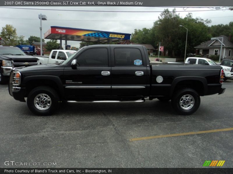 Onyx Black / Medium Gray 2007 GMC Sierra 2500HD Classic SLT Crew Cab 4x4