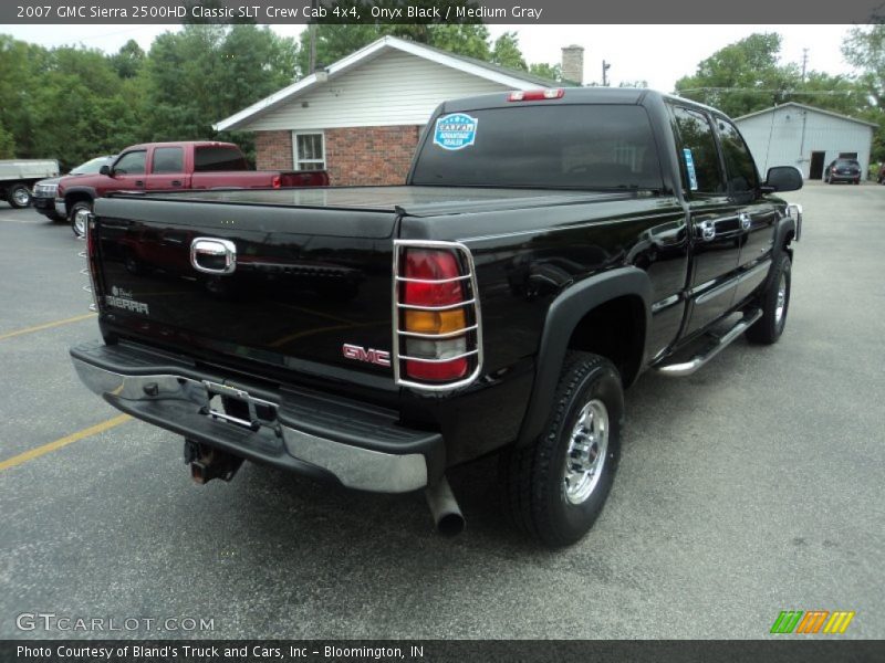 Onyx Black / Medium Gray 2007 GMC Sierra 2500HD Classic SLT Crew Cab 4x4