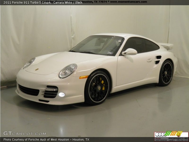 Carrara White / Black 2011 Porsche 911 Turbo S Coupe