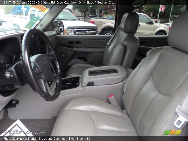 Onyx Black / Medium Gray 2007 GMC Sierra 2500HD Classic SLT Crew Cab 4x4