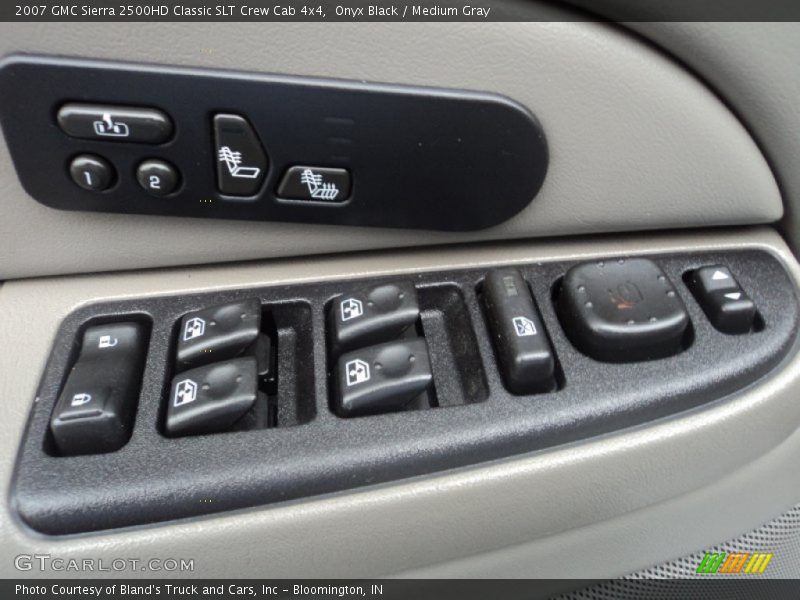 Onyx Black / Medium Gray 2007 GMC Sierra 2500HD Classic SLT Crew Cab 4x4