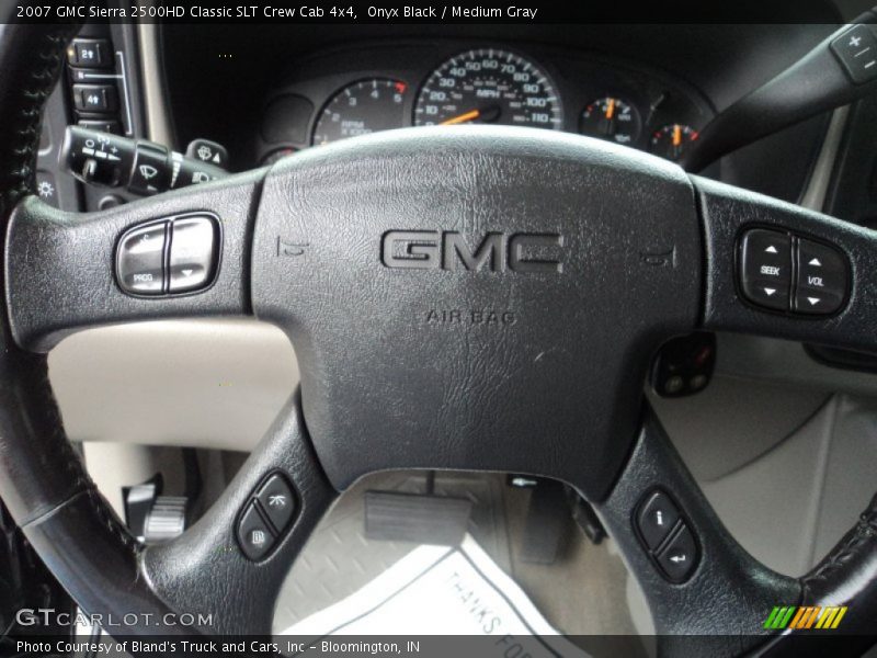 Onyx Black / Medium Gray 2007 GMC Sierra 2500HD Classic SLT Crew Cab 4x4