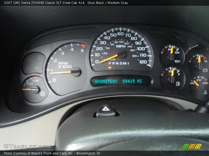 Onyx Black / Medium Gray 2007 GMC Sierra 2500HD Classic SLT Crew Cab 4x4