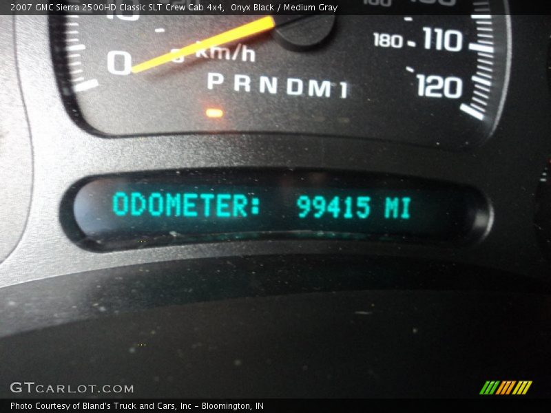 Onyx Black / Medium Gray 2007 GMC Sierra 2500HD Classic SLT Crew Cab 4x4