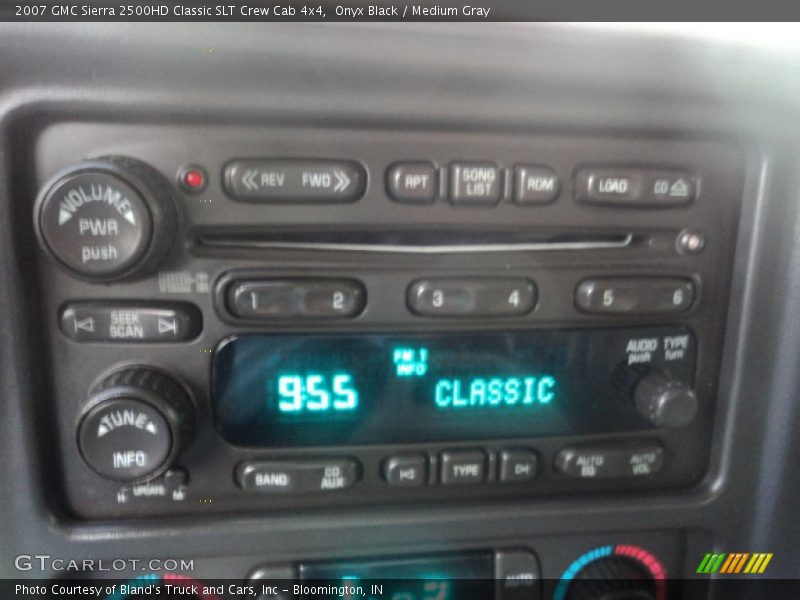 Onyx Black / Medium Gray 2007 GMC Sierra 2500HD Classic SLT Crew Cab 4x4