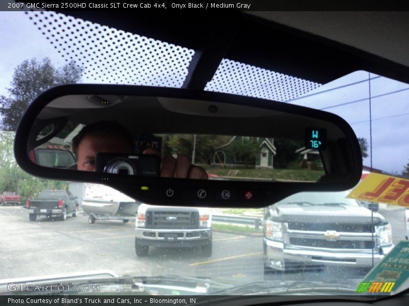 Onyx Black / Medium Gray 2007 GMC Sierra 2500HD Classic SLT Crew Cab 4x4