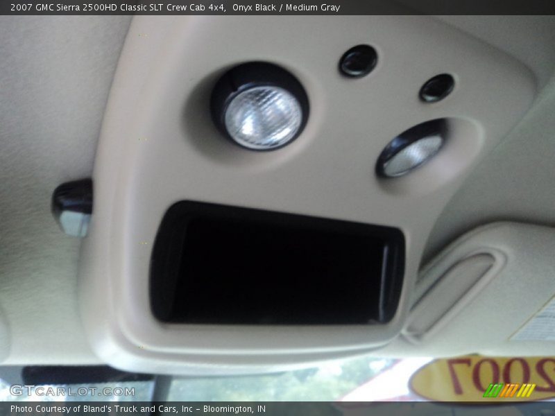 Onyx Black / Medium Gray 2007 GMC Sierra 2500HD Classic SLT Crew Cab 4x4