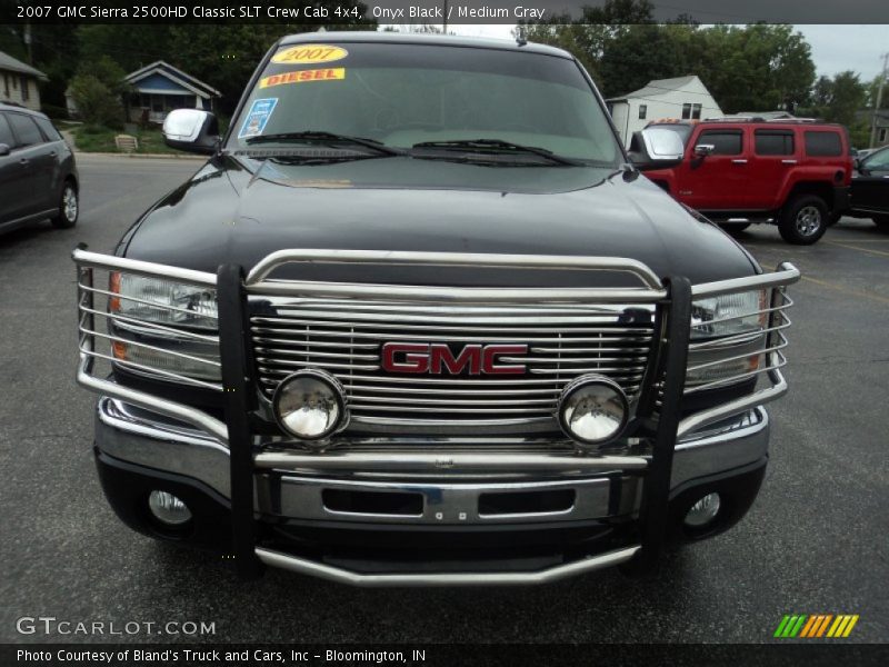 Onyx Black / Medium Gray 2007 GMC Sierra 2500HD Classic SLT Crew Cab 4x4