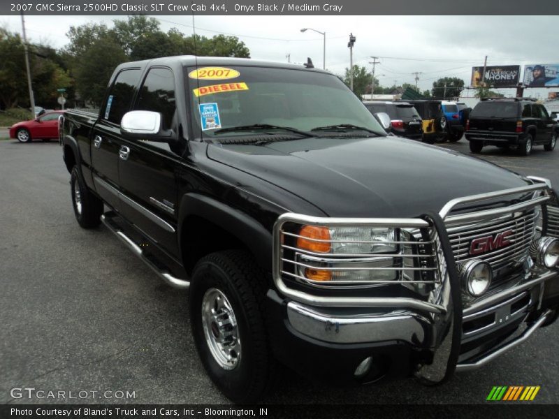 Onyx Black / Medium Gray 2007 GMC Sierra 2500HD Classic SLT Crew Cab 4x4