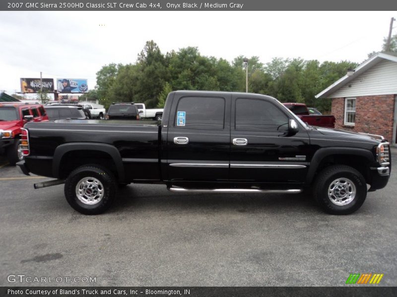 Onyx Black / Medium Gray 2007 GMC Sierra 2500HD Classic SLT Crew Cab 4x4