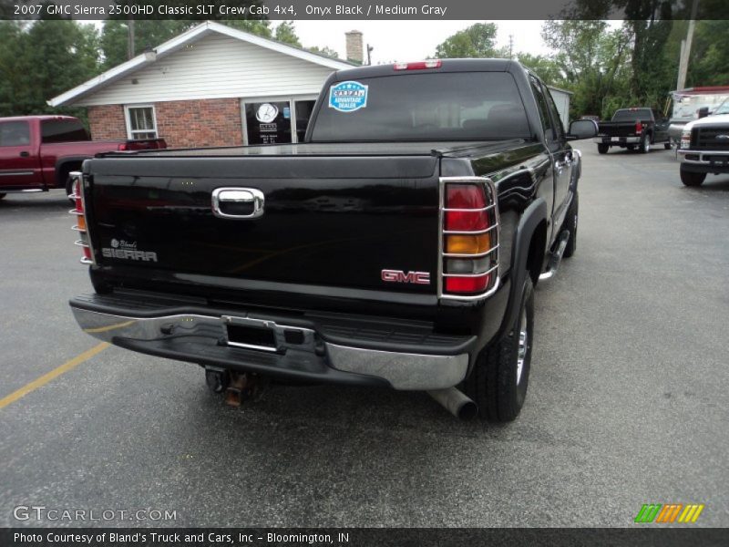 Onyx Black / Medium Gray 2007 GMC Sierra 2500HD Classic SLT Crew Cab 4x4