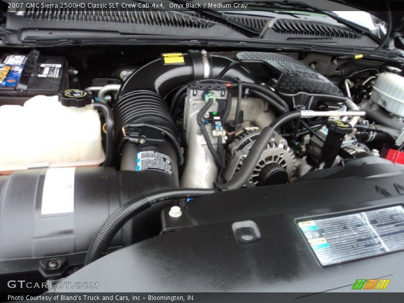 Onyx Black / Medium Gray 2007 GMC Sierra 2500HD Classic SLT Crew Cab 4x4